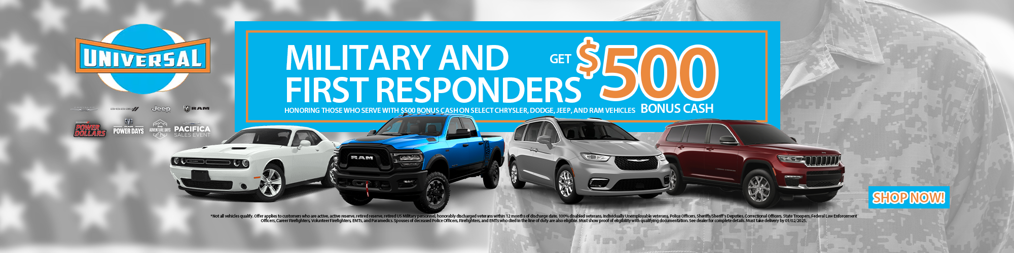 Military and First Responder Universal CDJR